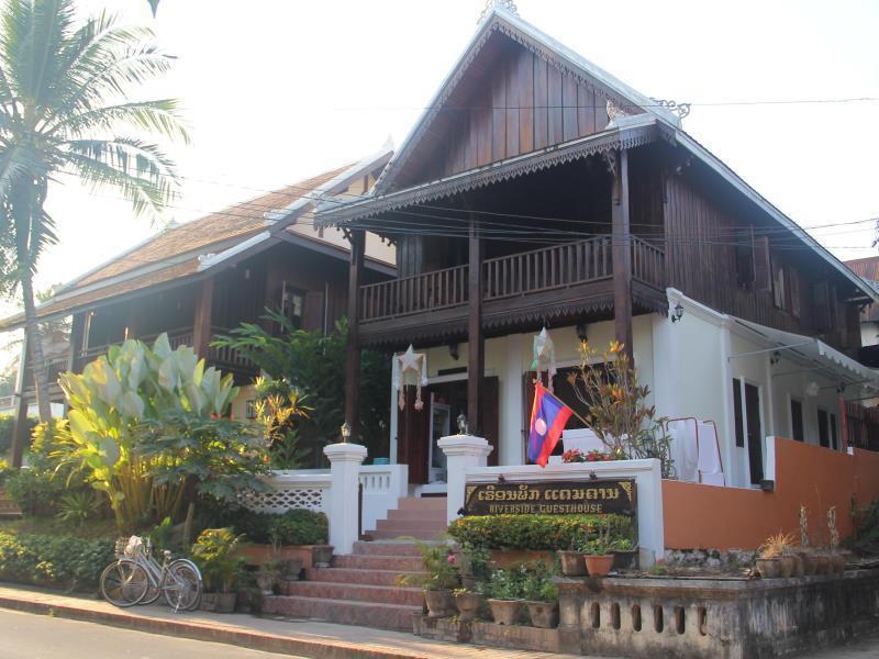 لوانغ برابانغ Riverside Guesthouse المظهر الخارجي الصورة